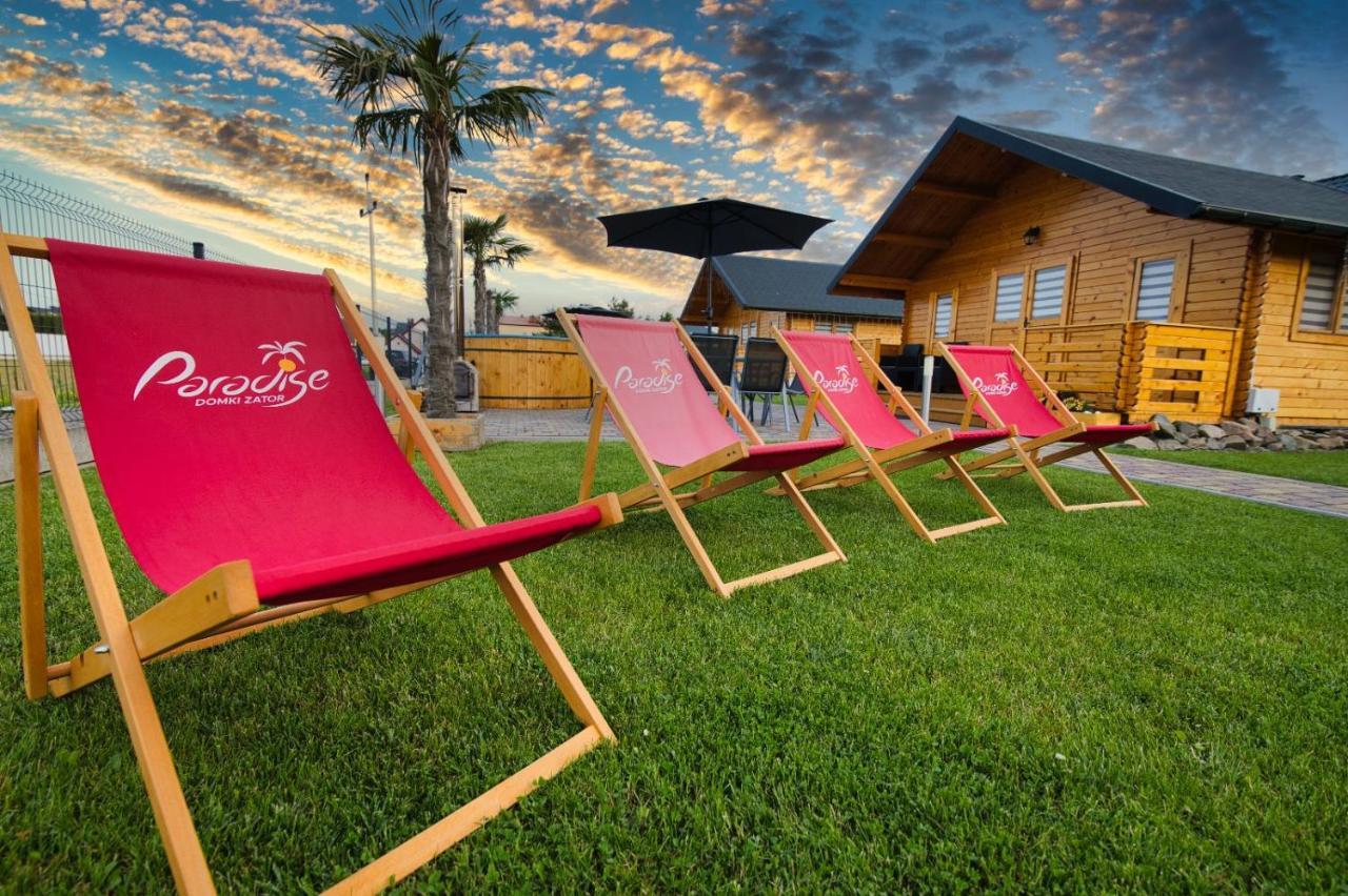 Nocleg Zator Domki Paradise Pod Palmami Exterior foto
